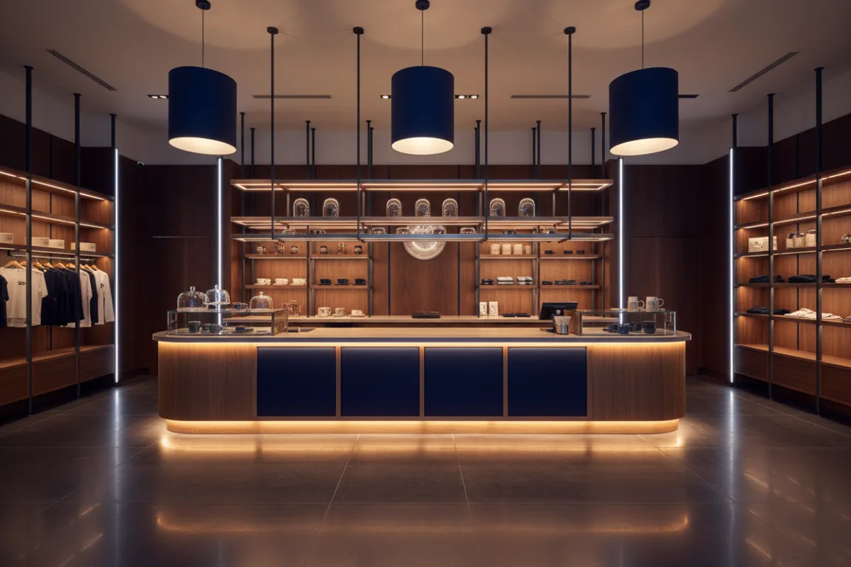 Professional commercial shop fit-out and architectural interior in Galway