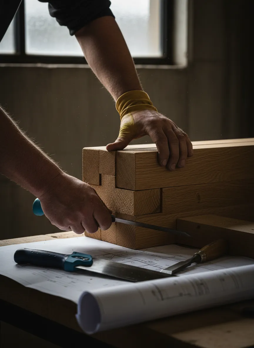 Commanding construction lifestyle image showcasing Galway building expertise