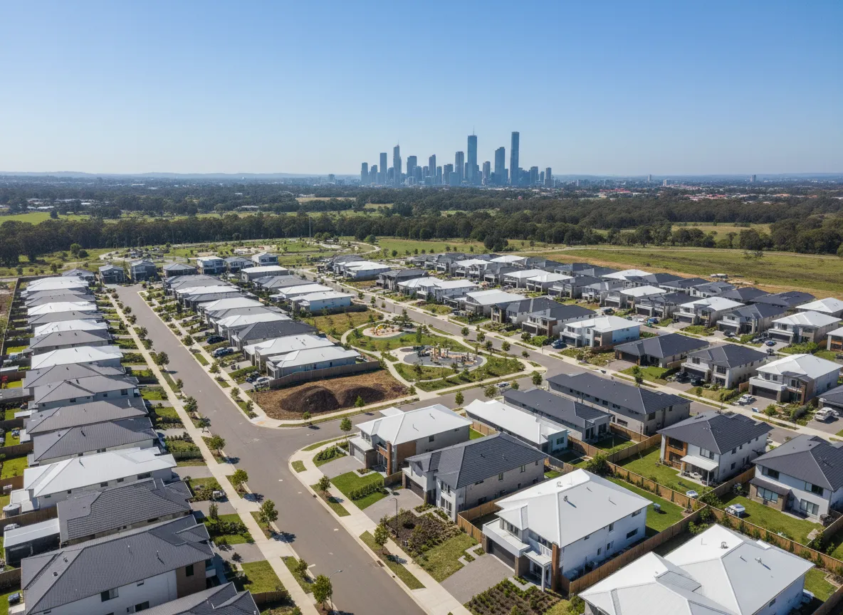 New home estate in Brisbane