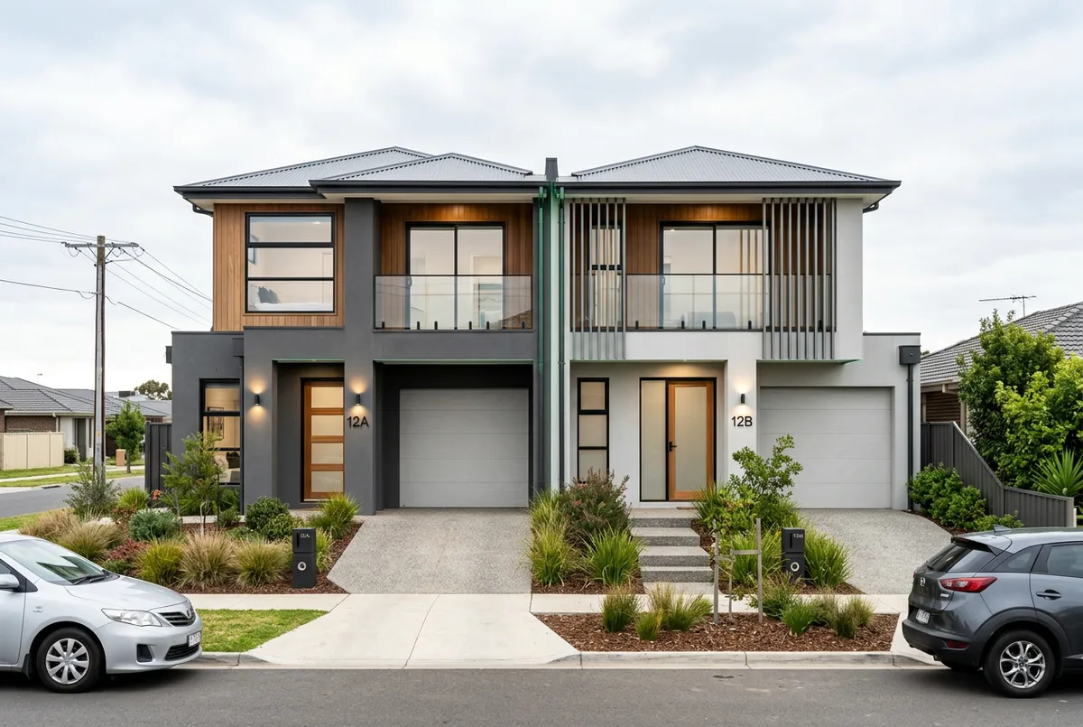 Dual occupancy property investment in Melbourne Western Corridors VIC