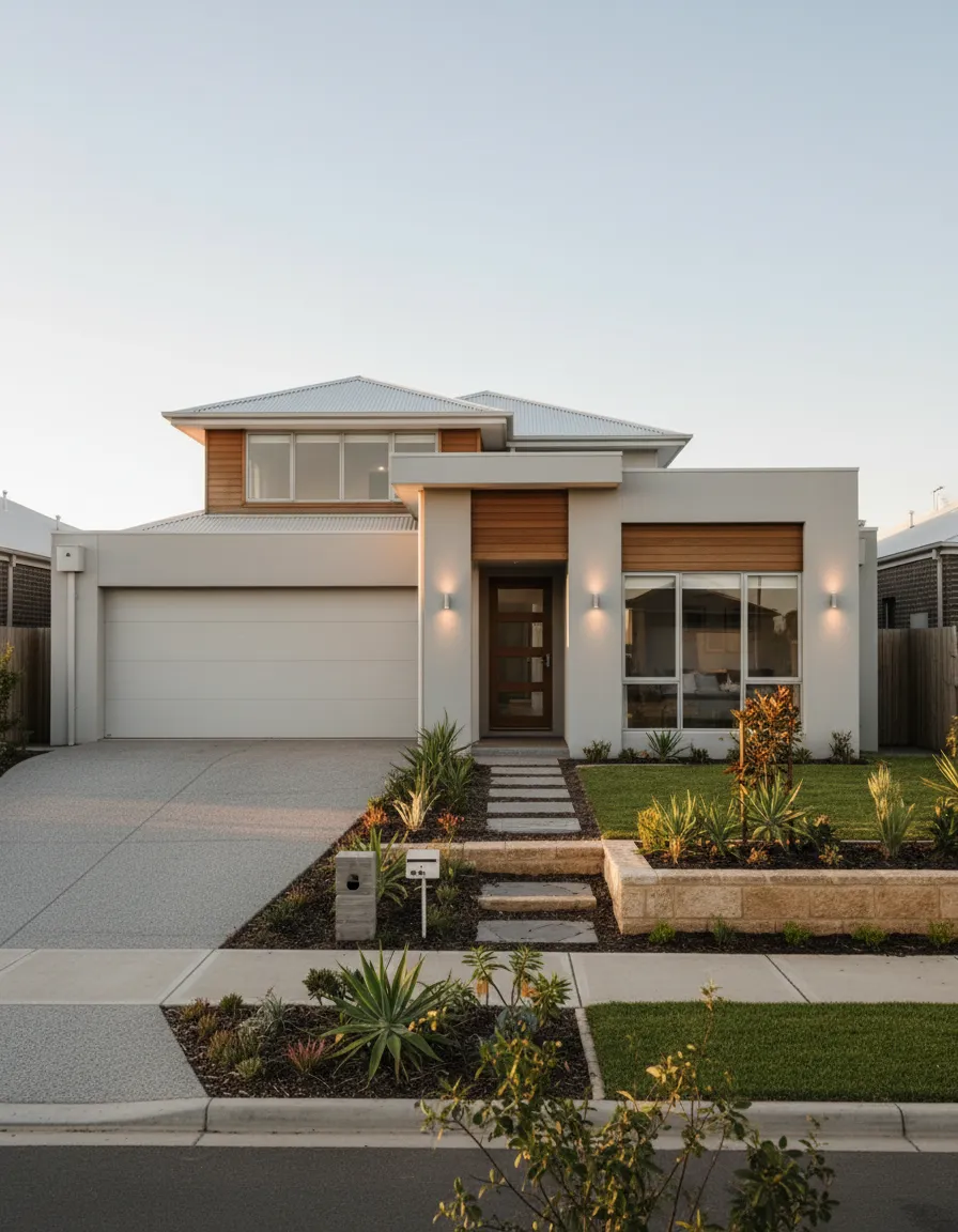 Modern Australian family home in Victoria with dynamic architectural design