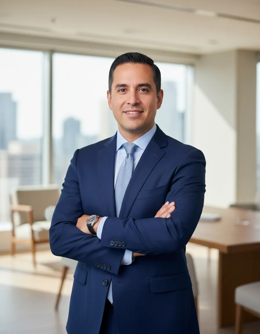 Founder Arnaldo León professional portrait