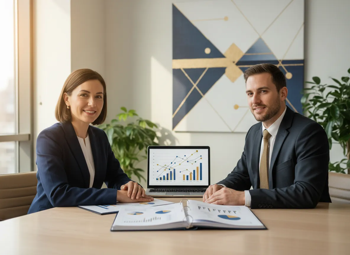 Financial planning consultation meeting