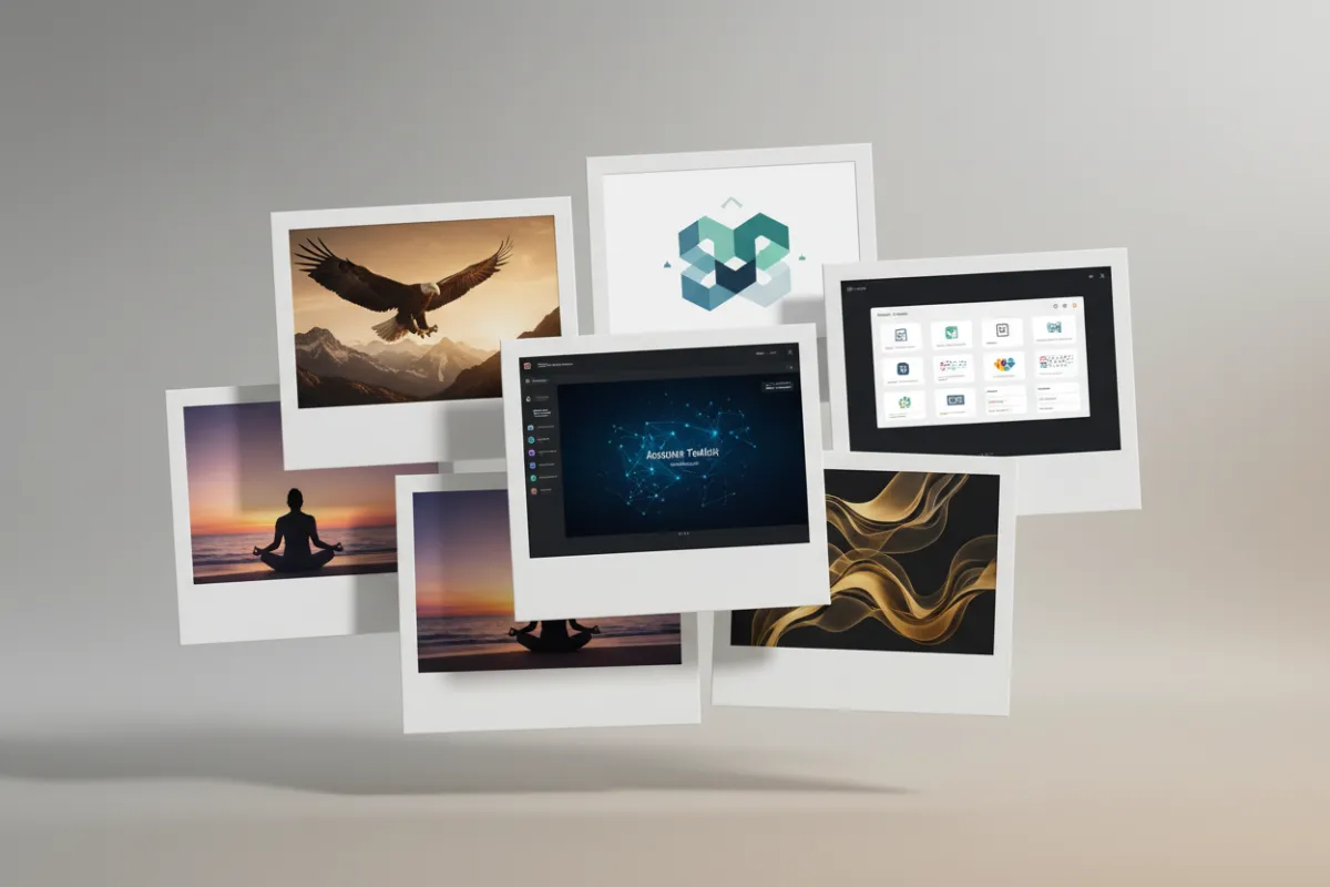 Collage of bonus deliverables including videos, ebooks, and toolkits.