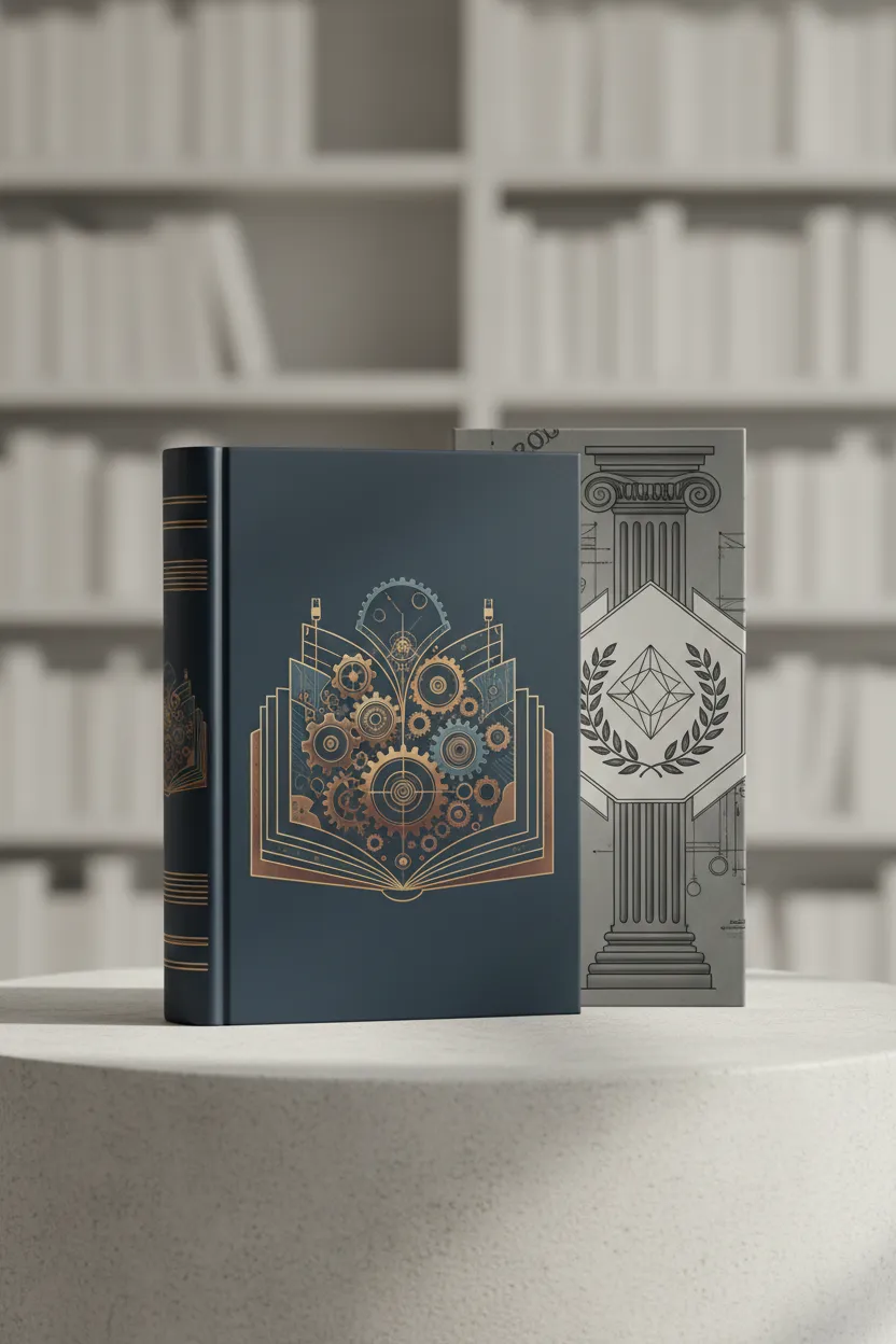 Hardcover Book Builder bonus mockup demonstrating included training materials