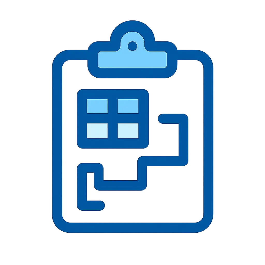 Icon representing inconsistent marketing