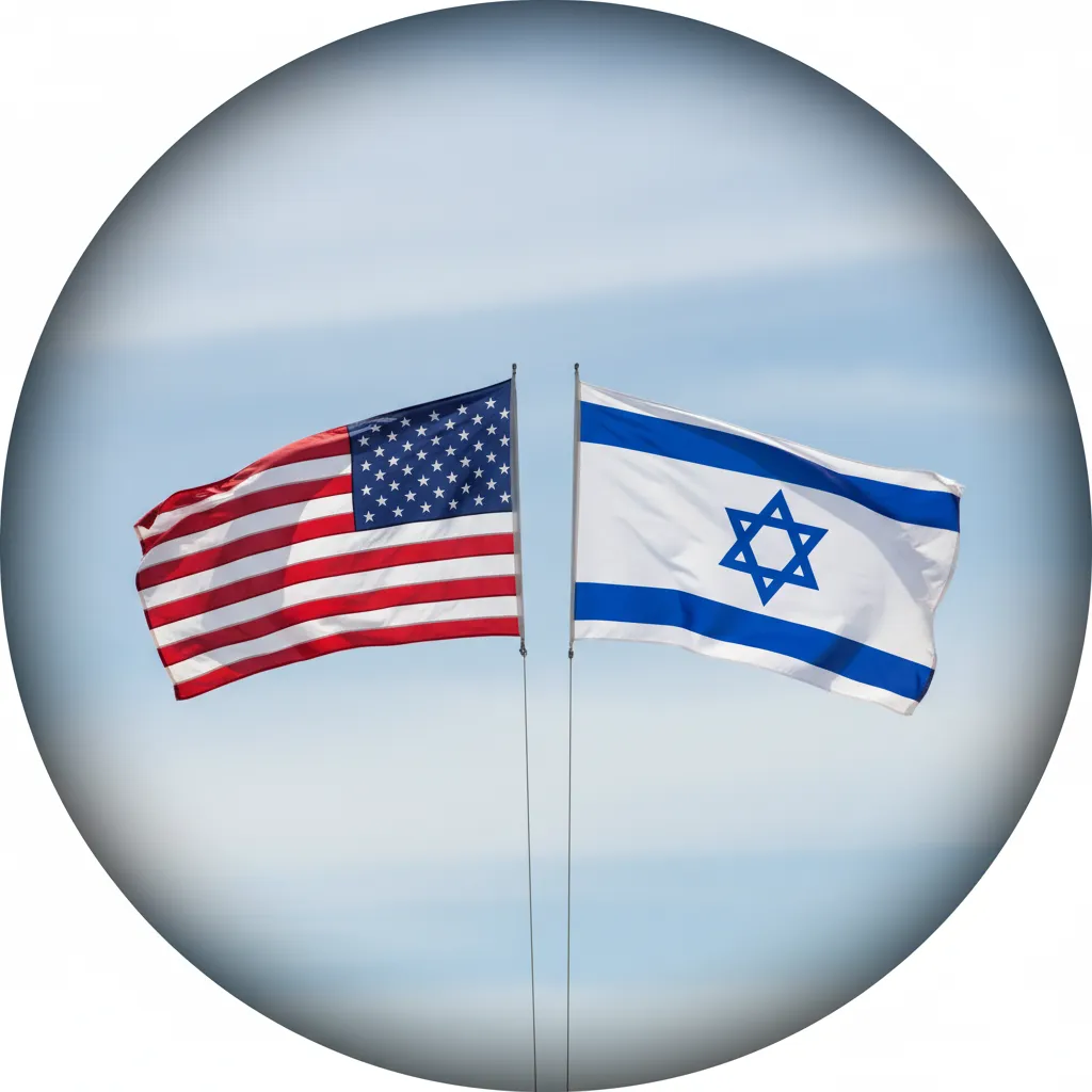 US and Israel Flags