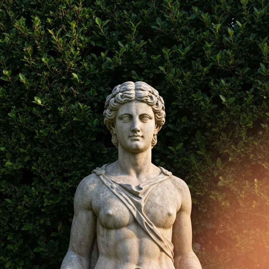 Figures and Sculpture in South Florida garden