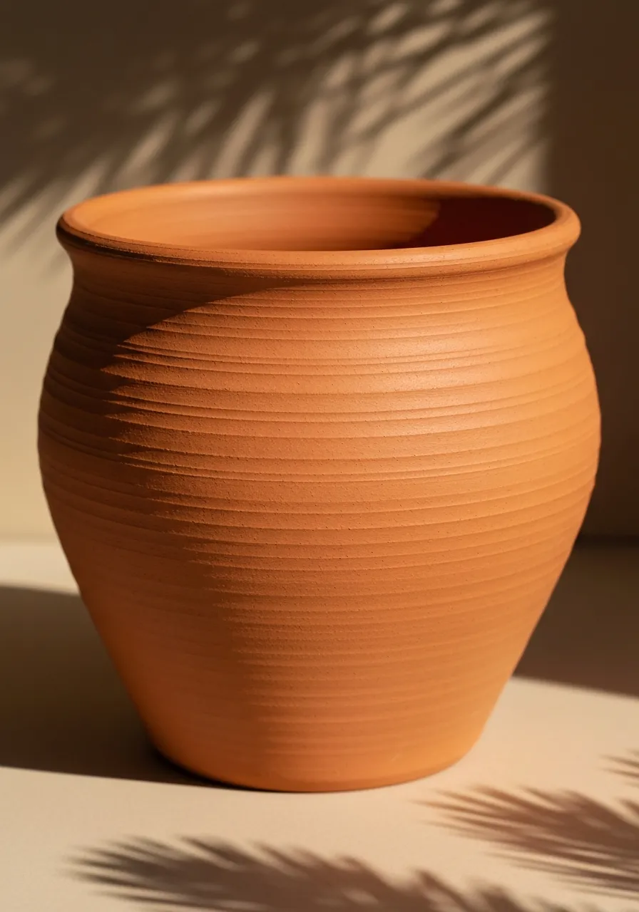Raw terracotta clay texture