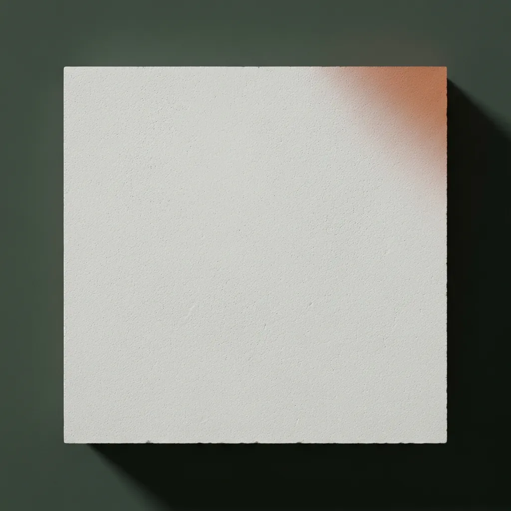Limestone concrete finish sample