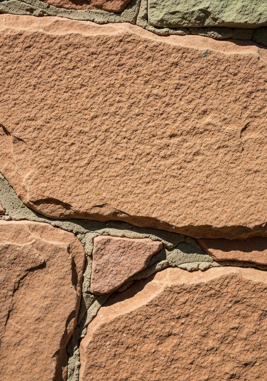 Close up of an architectural stone substrate texture
