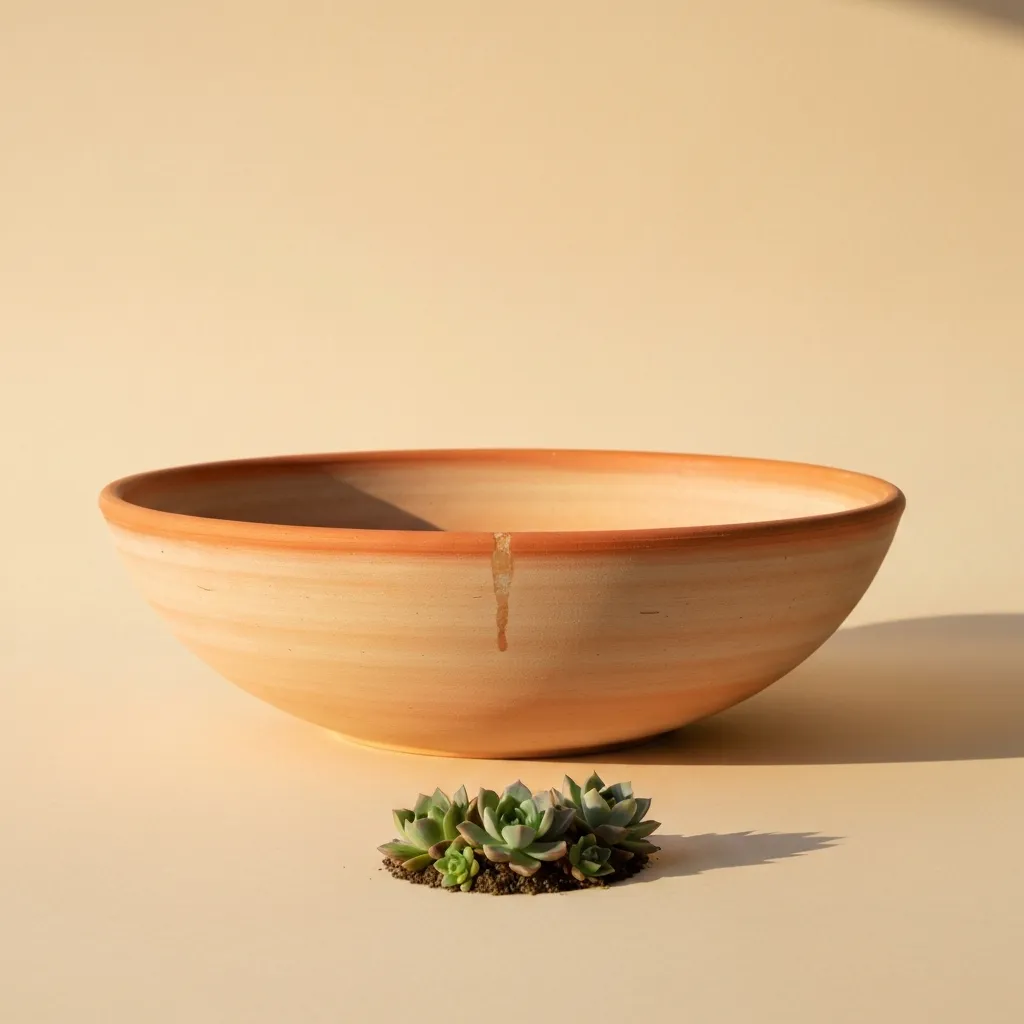 Bowls and Bulb Pans terracotta shapes