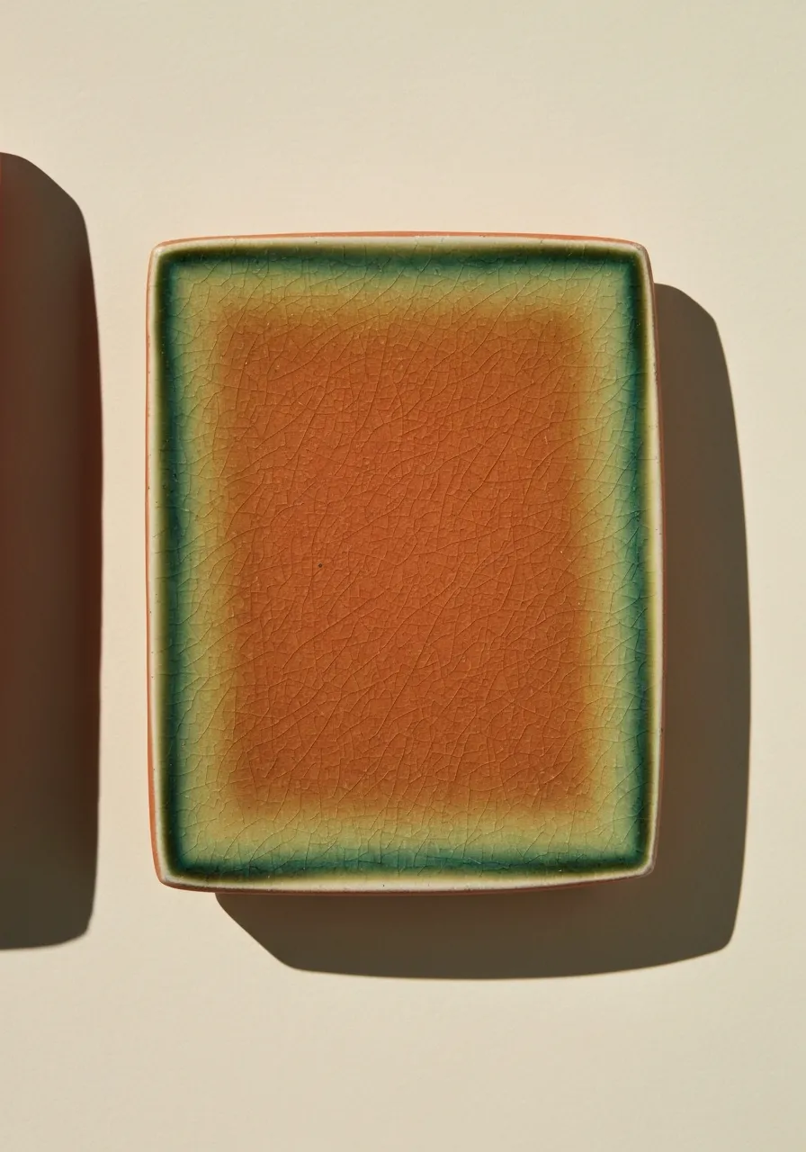 Detail of Glazed Ceramic