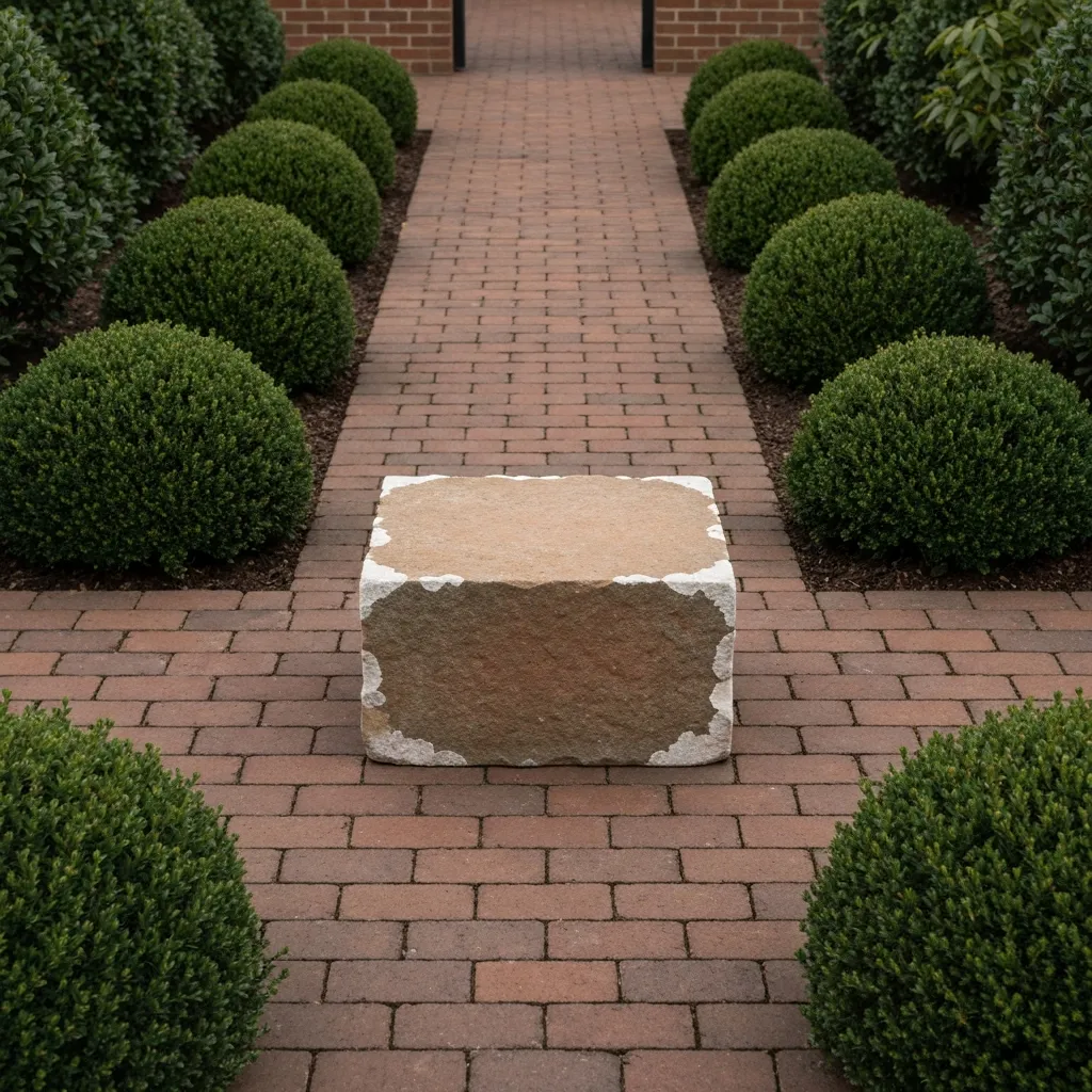 Pedestals and Plinths in South Florida garden