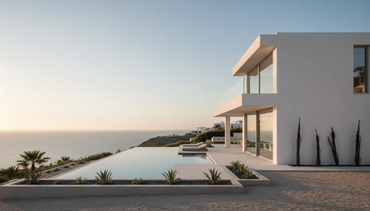 Moderne Spaanse woning aan de kust