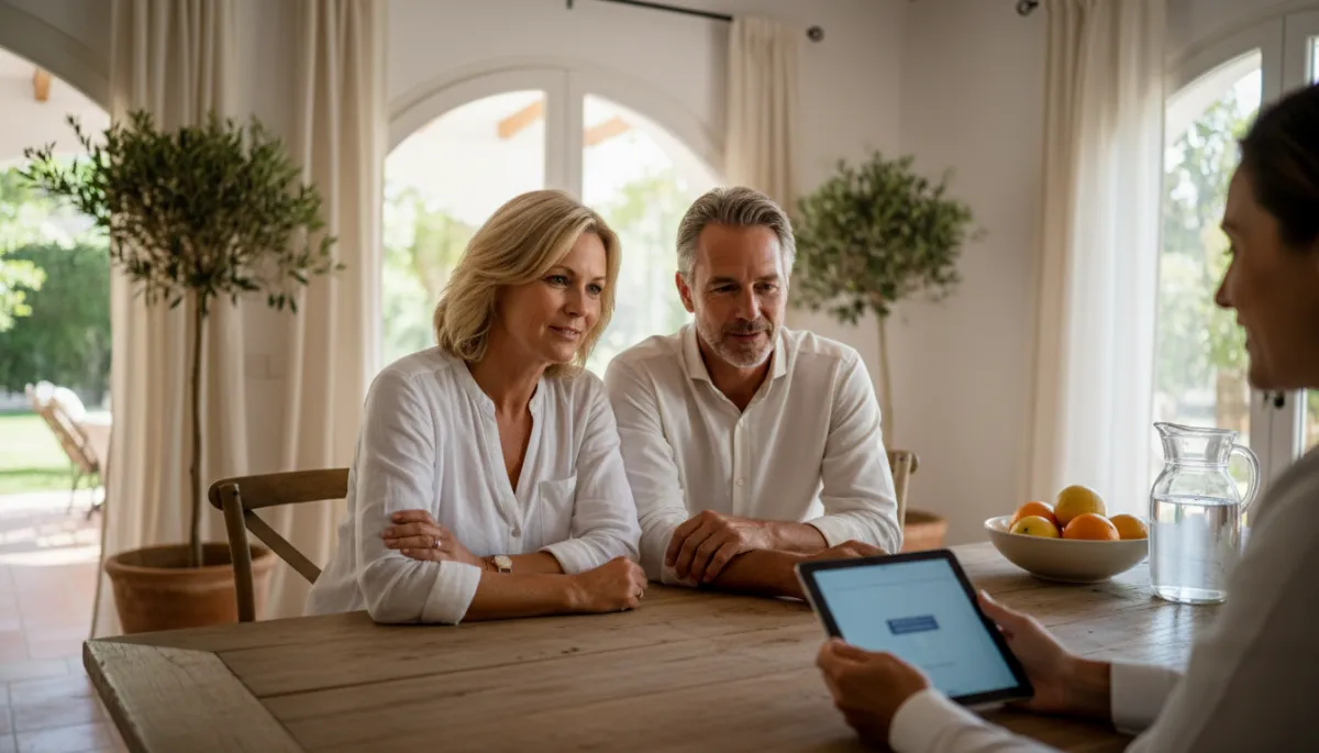 Nederlands stel bekijkt verzekeringsopties in Spanje