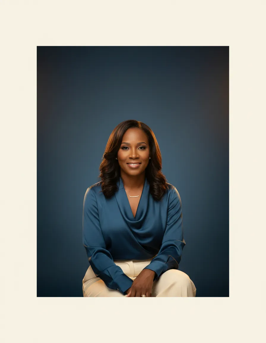 Soft-focus portrait of Quintina Love