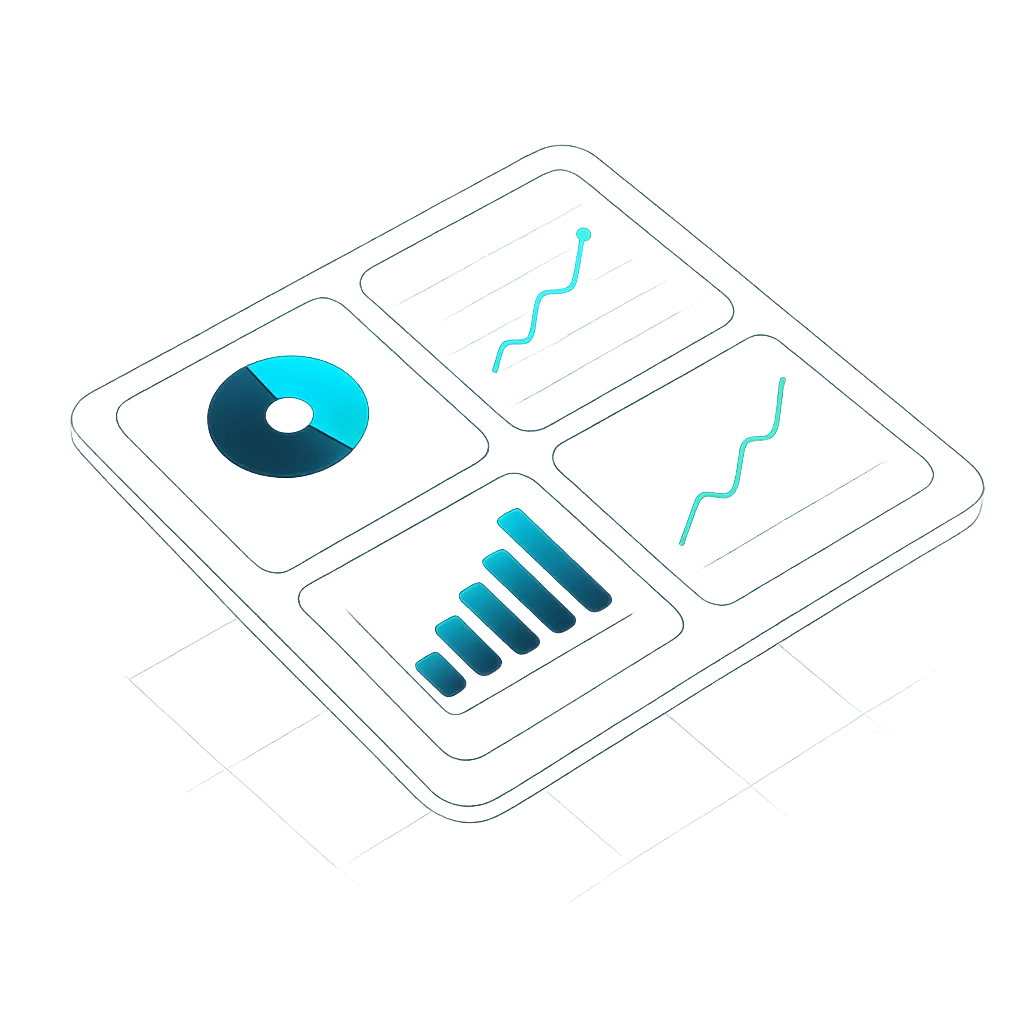 Marketing Performance Growth Analytics and ROI Dashboard Cutout
