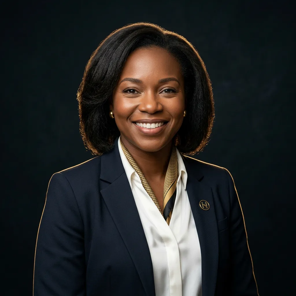 Portrait of Claire Bennett, General Manager at The Gilded Cellar