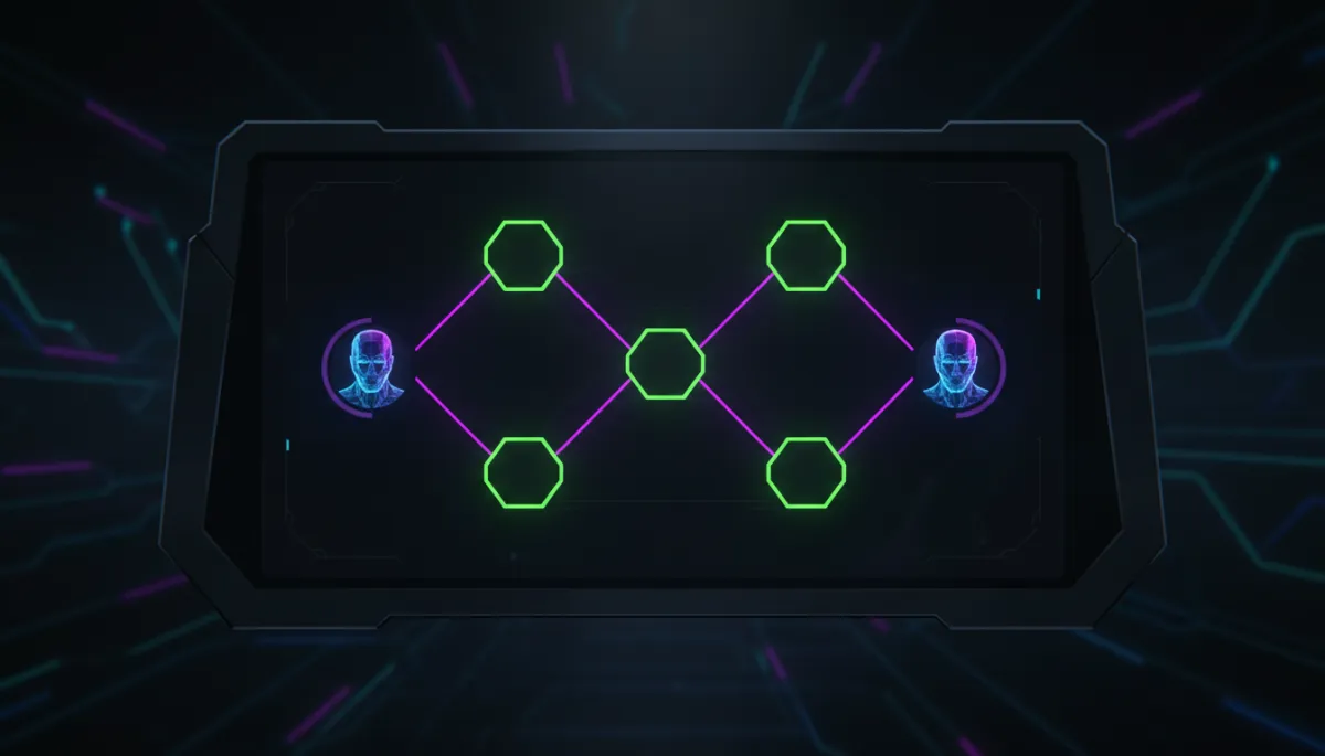 Live tournament lobby preview with player avatars and match brackets