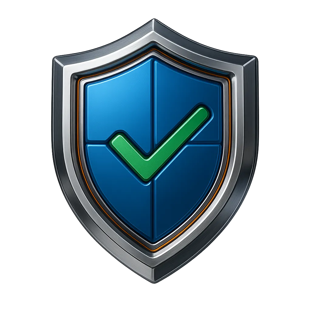 Blinsur official SLP transit compliance seal and lifetime warranty shield emblem