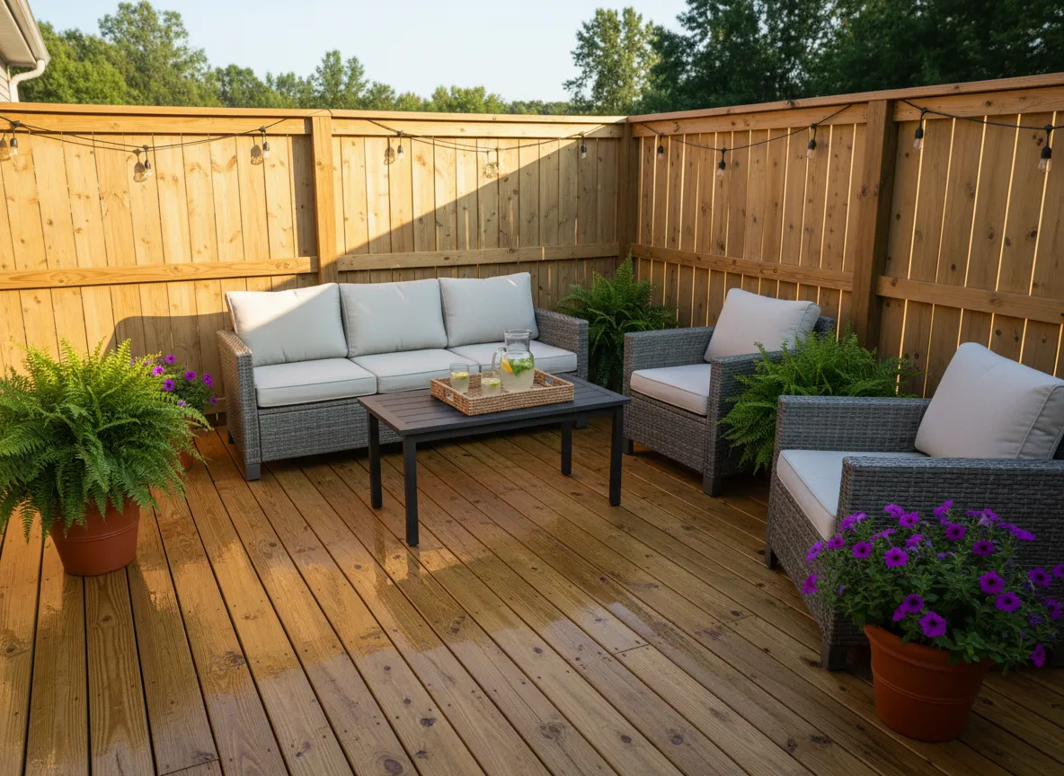 Deck and fence cleaning in Simpsonville SC