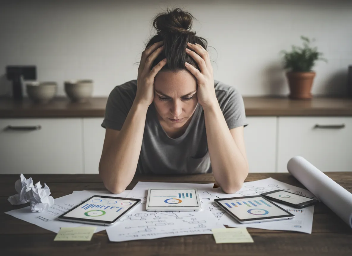 Placeholder image showing confusion about fitness and nutrition