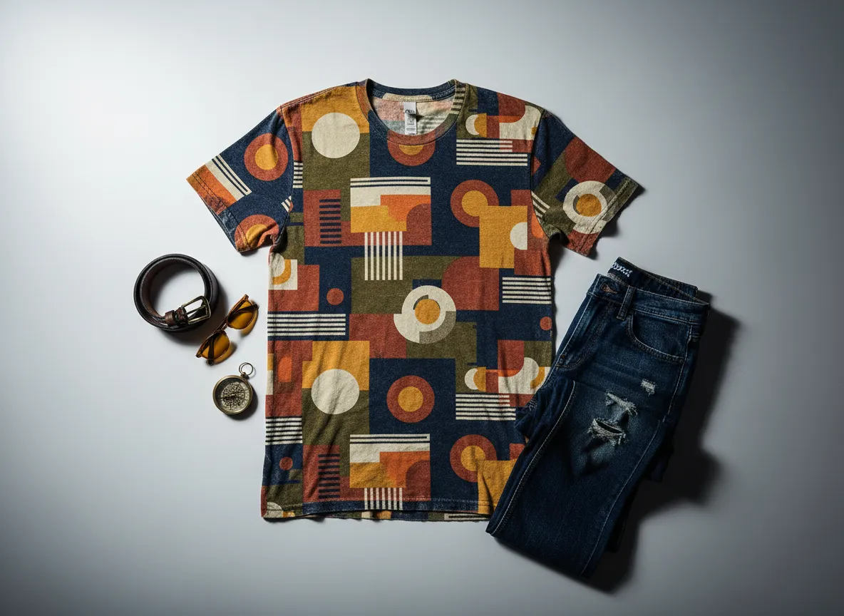 Retro Vibes Design Assets Mockup