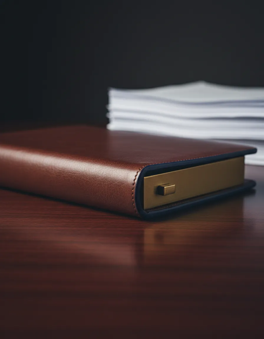 Professional advisory setting highlighting regulatory compliance documentation
