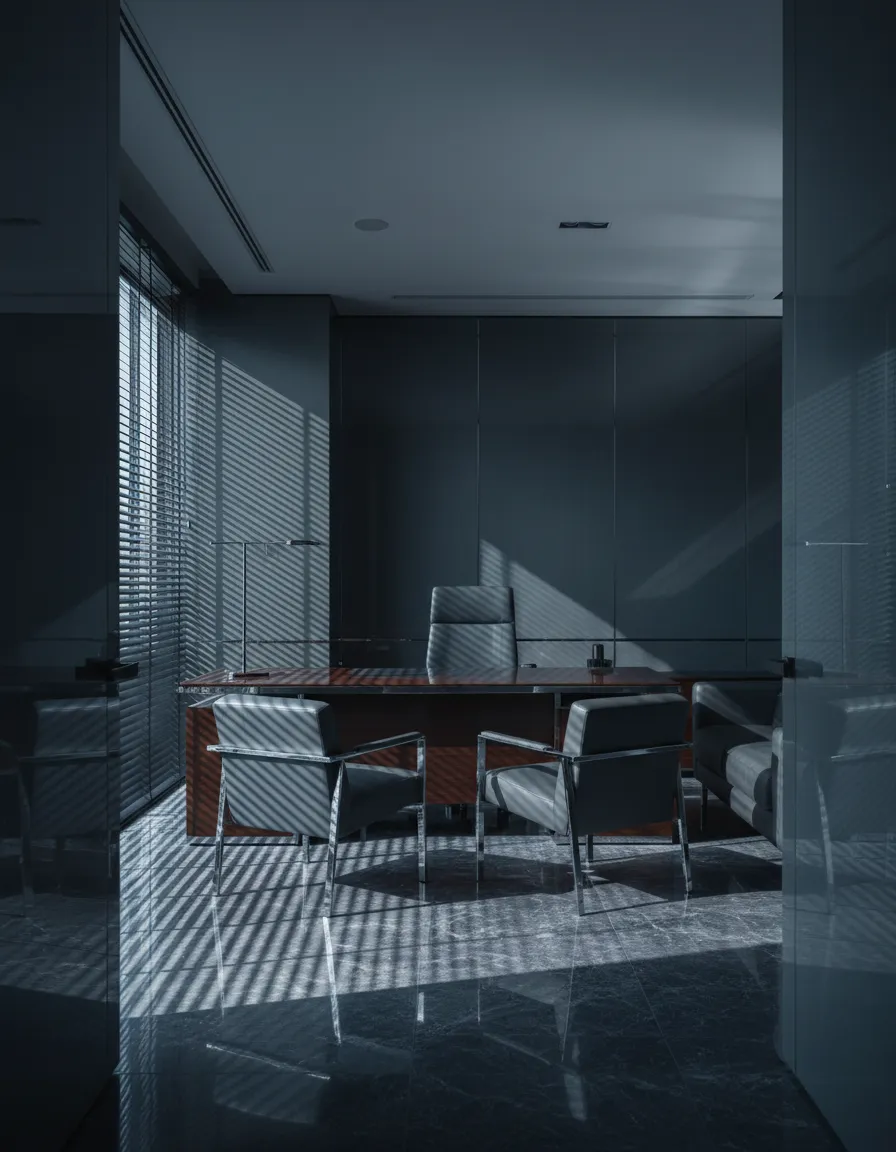 High-end private office for enterprise video consultation
