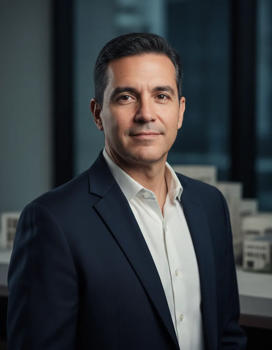 Retrato ejecutivo de Jorge Lara