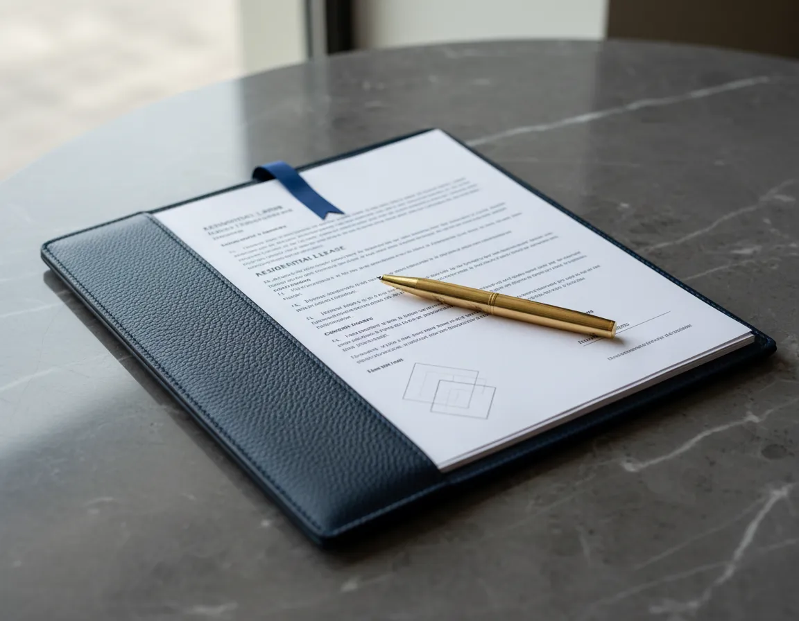 Documented residential lease agreement for property owners