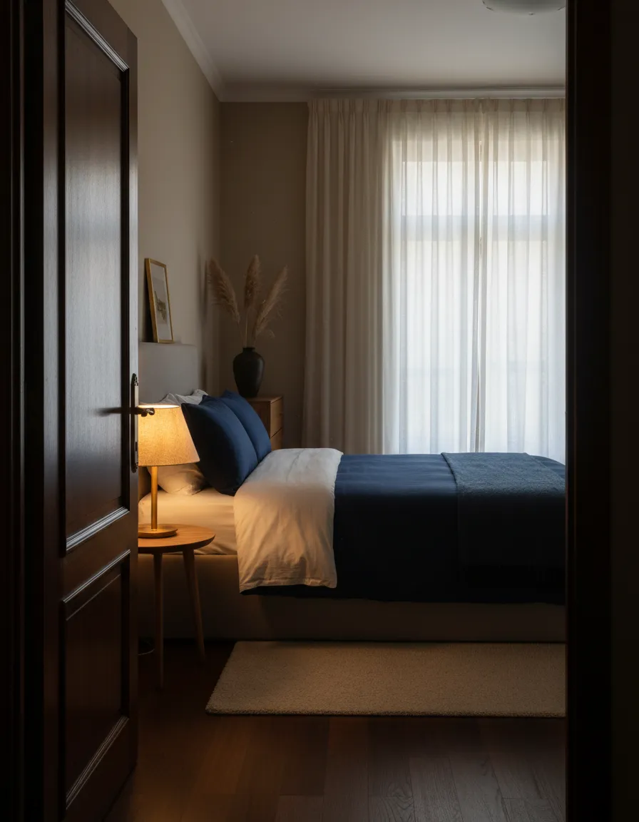 Private and secure personal bedroom space