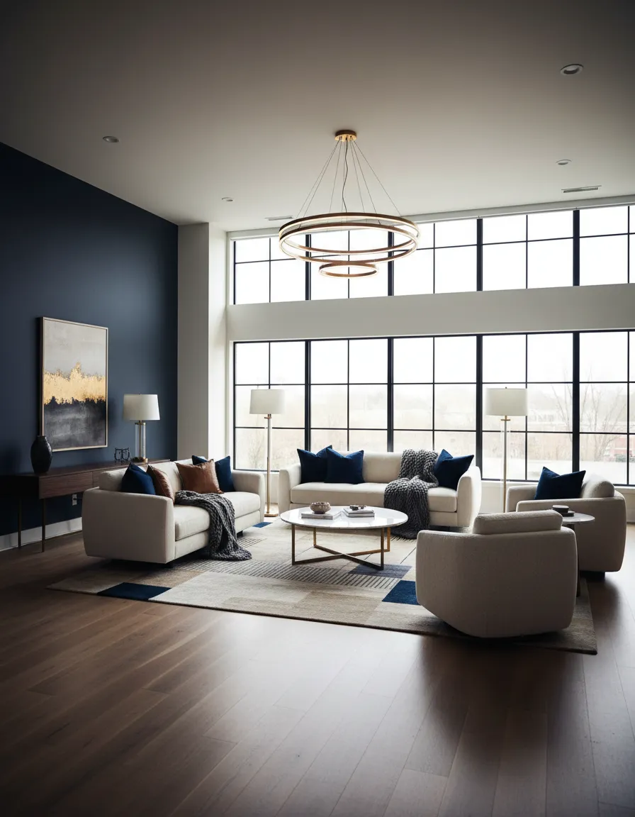 Modern luxury home interior