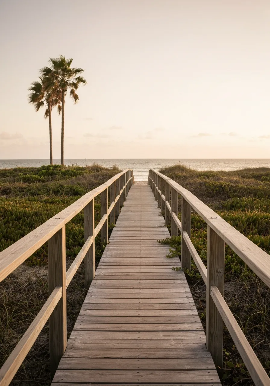 A pathway symbolizing a journey to freedom