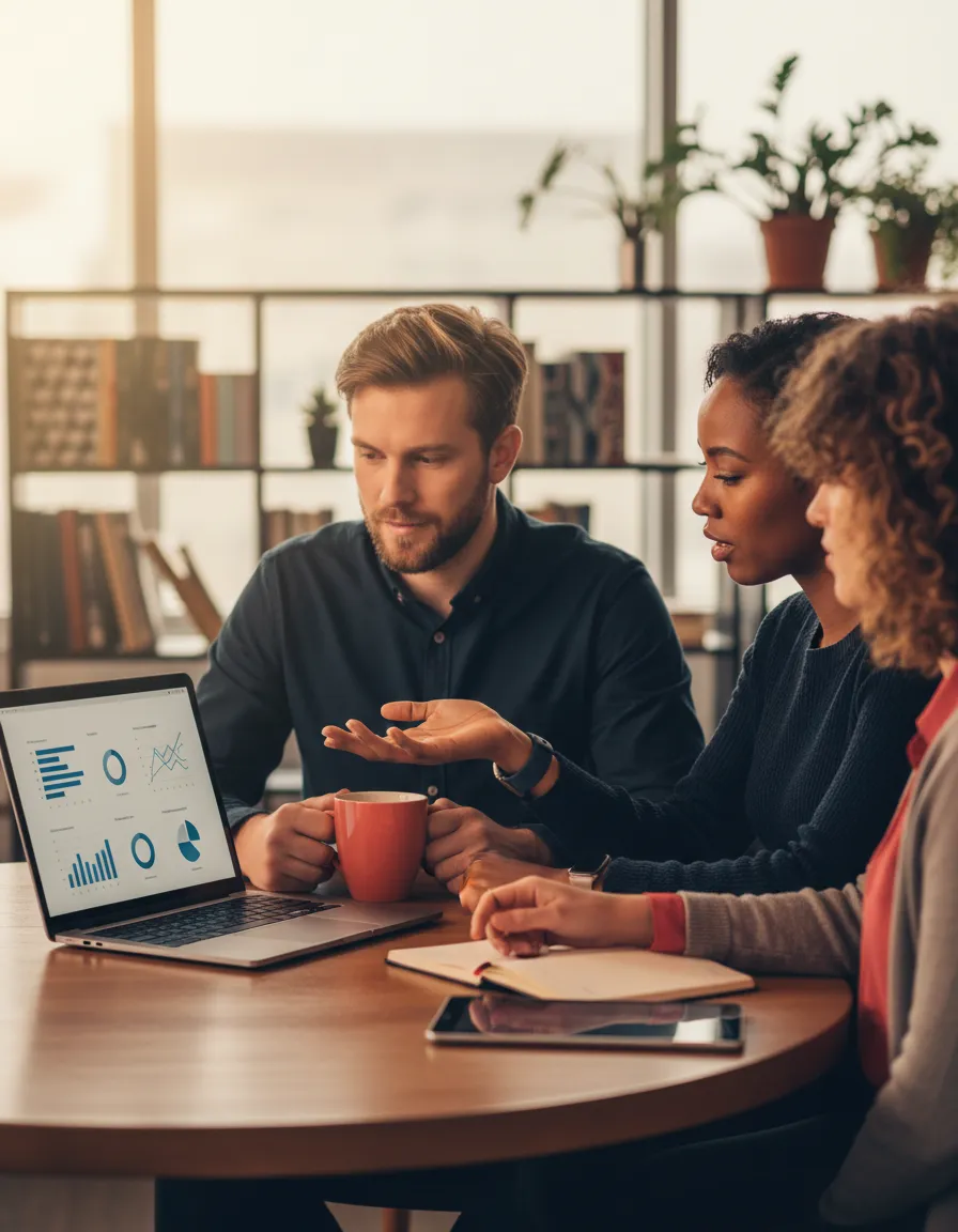 Small group collaboration in an intimate setting