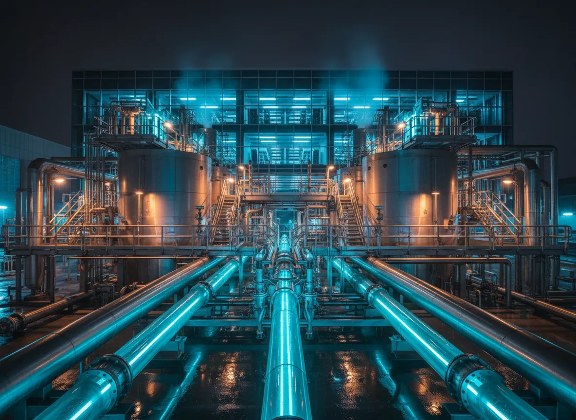 Advanced water management and closed-loop cooling facilities