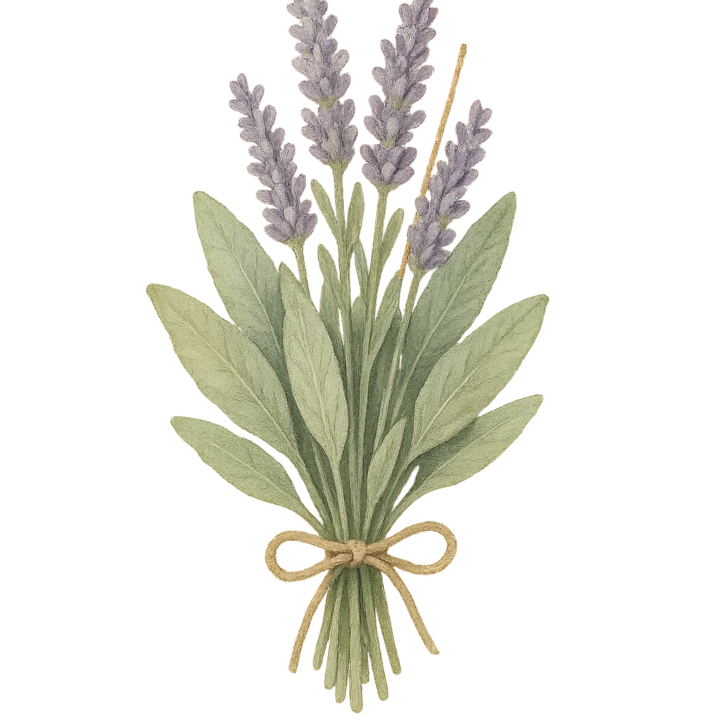 Watercolor botanical sketch representing craft invitations