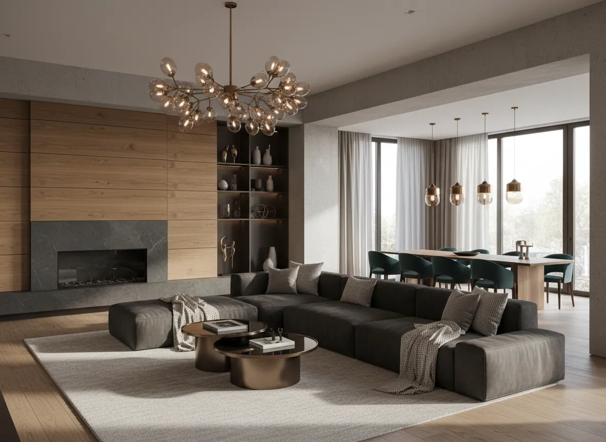 Luxurious residential renovation