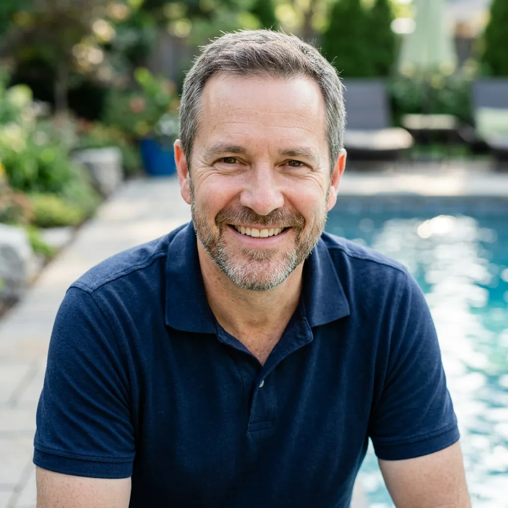 David and Sarah Sterling Encinitas pool owners