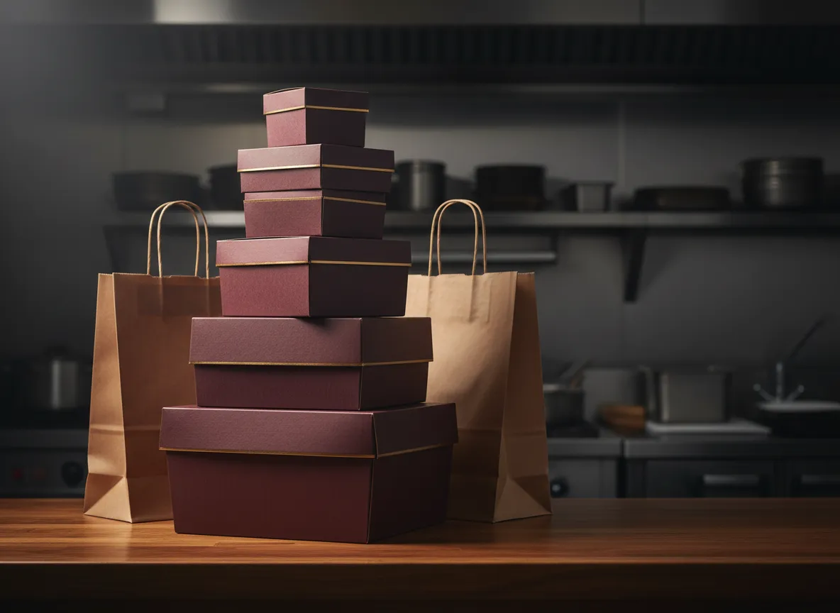 High-quality eco-friendly takeaway food packaging boxes and bags