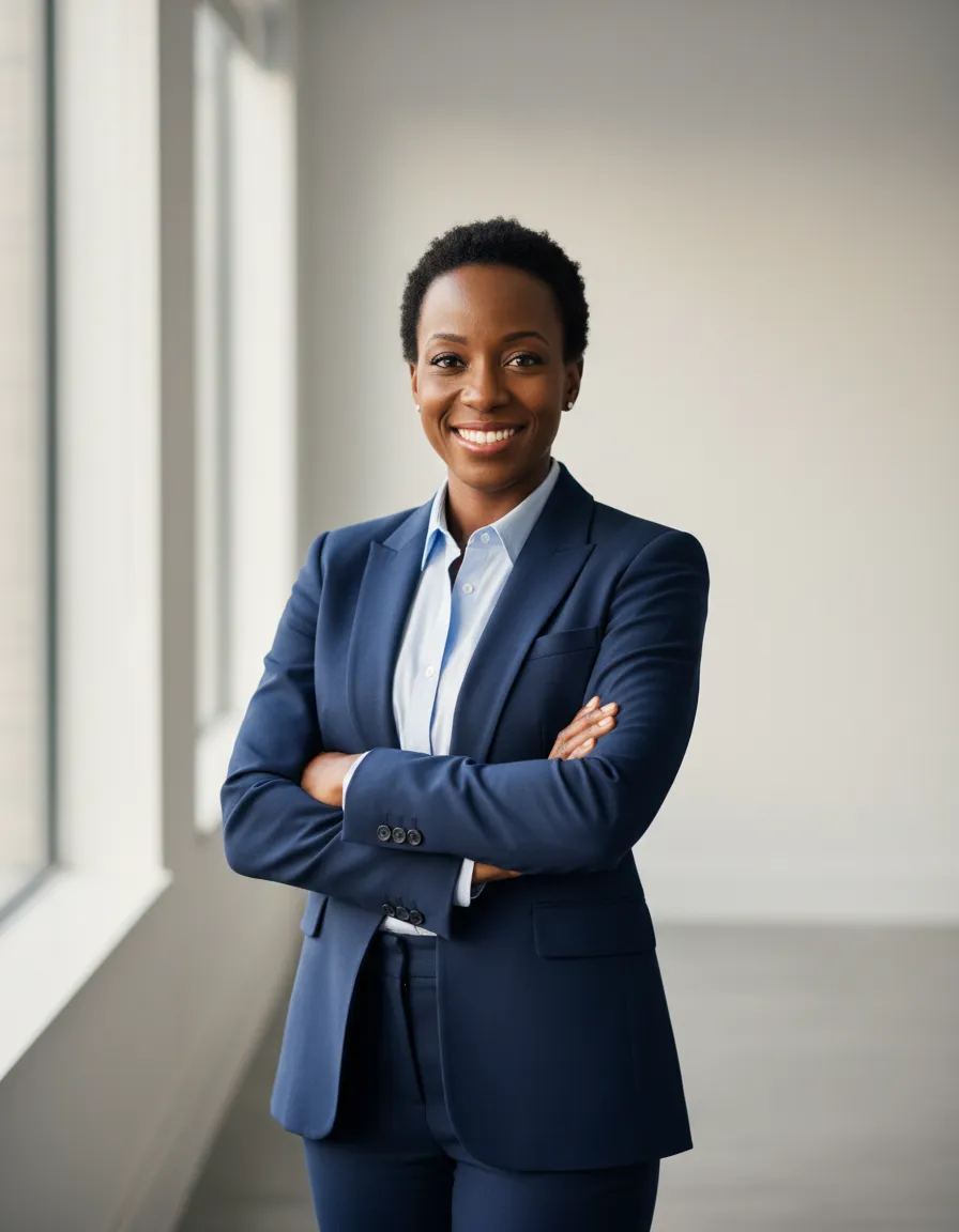 Portrait of coach Truth J Blue