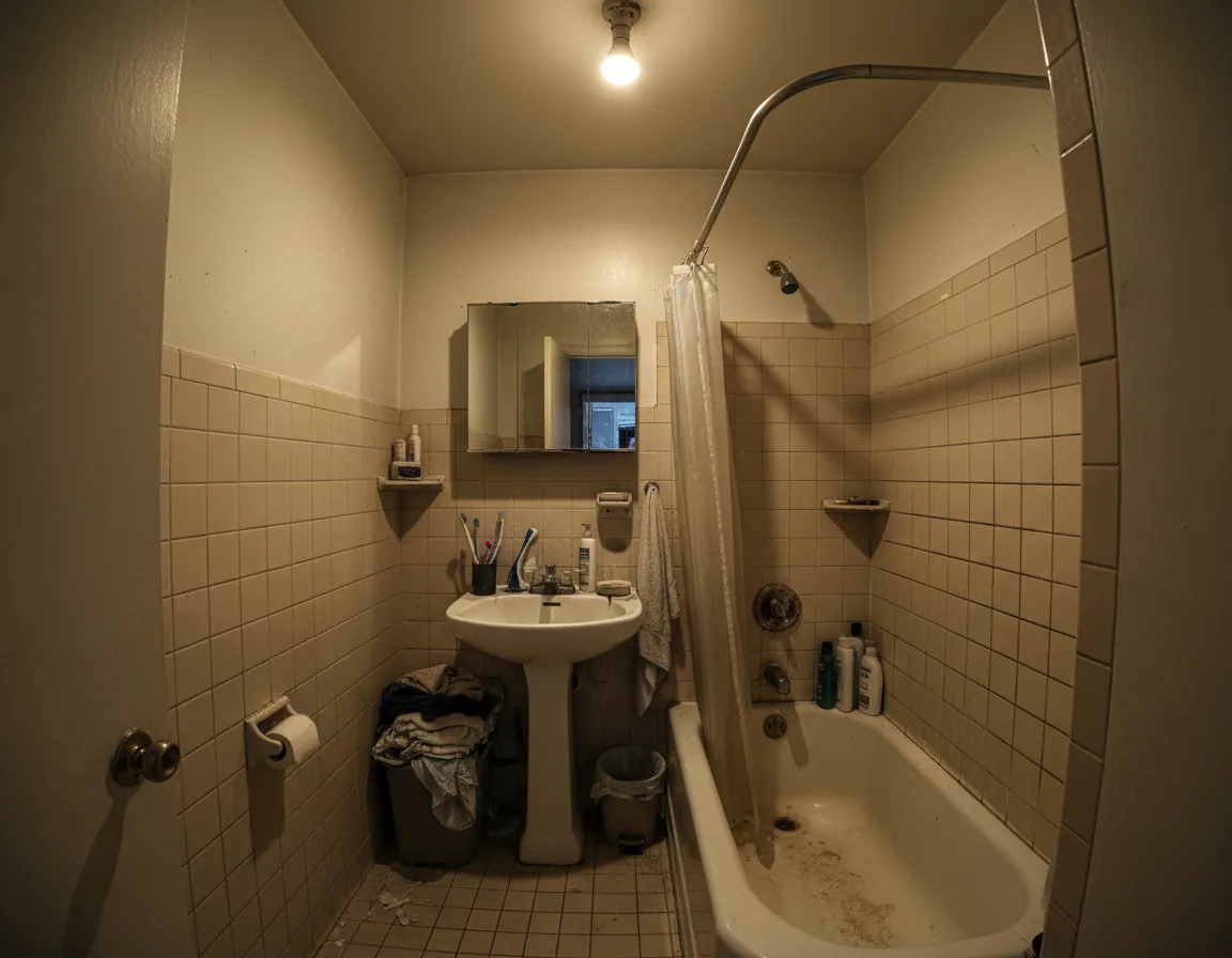 Before bathroom remodel photo