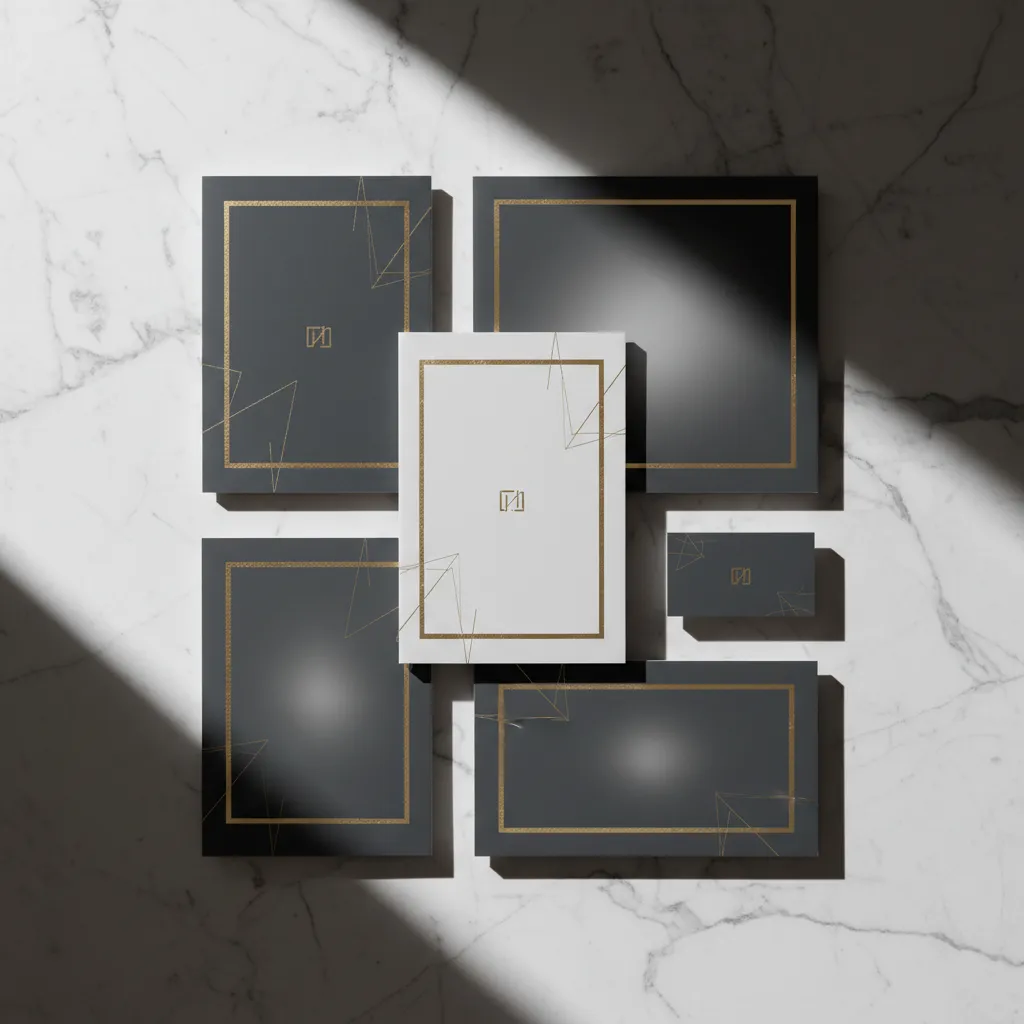 Premium real estate marketing collateral and branding assets