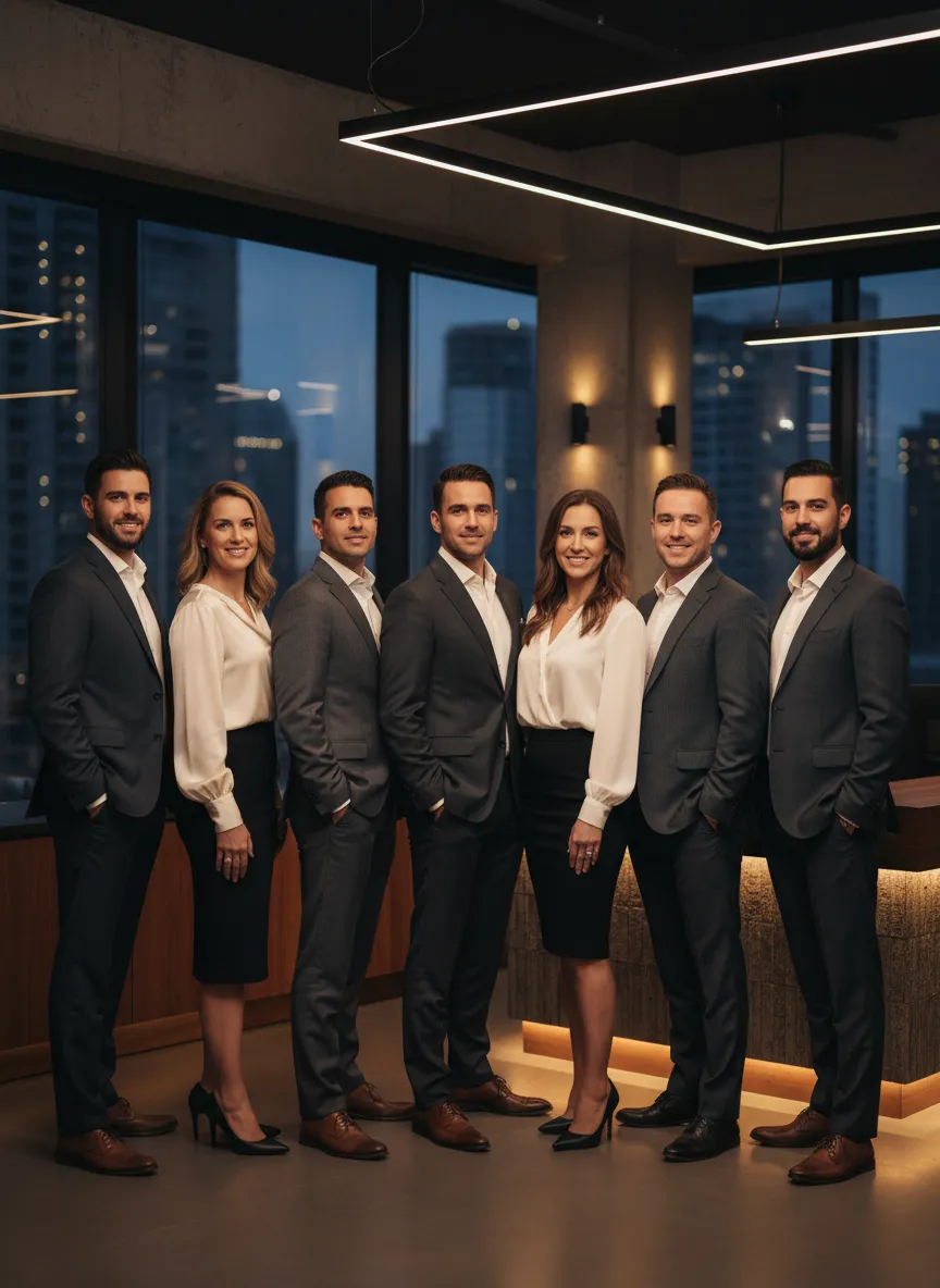 Leadership team portrait at Summit Collective