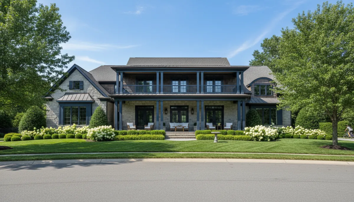 Hamilton area neighborhood with spacious properties