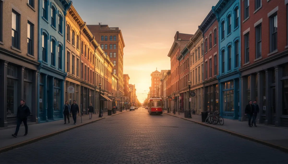 Over-the-Rhine neighborhood in Cincinnati OH