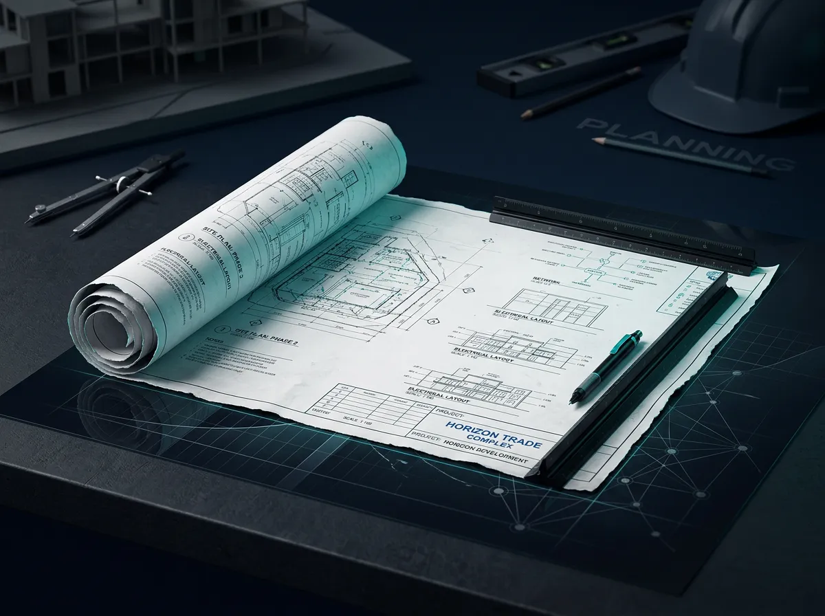 UK Construction project planning and trade site consultation