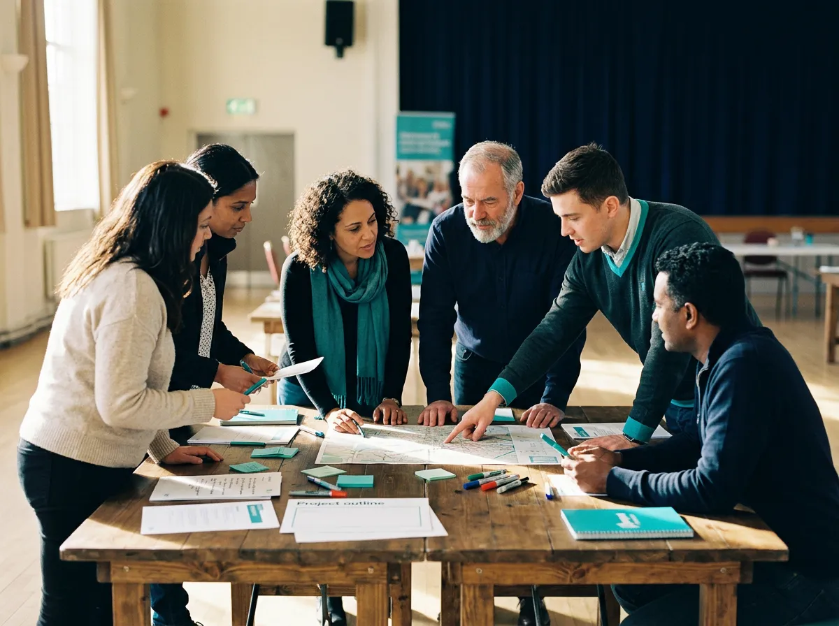 Community outreach workshop and vocational training program in the UK