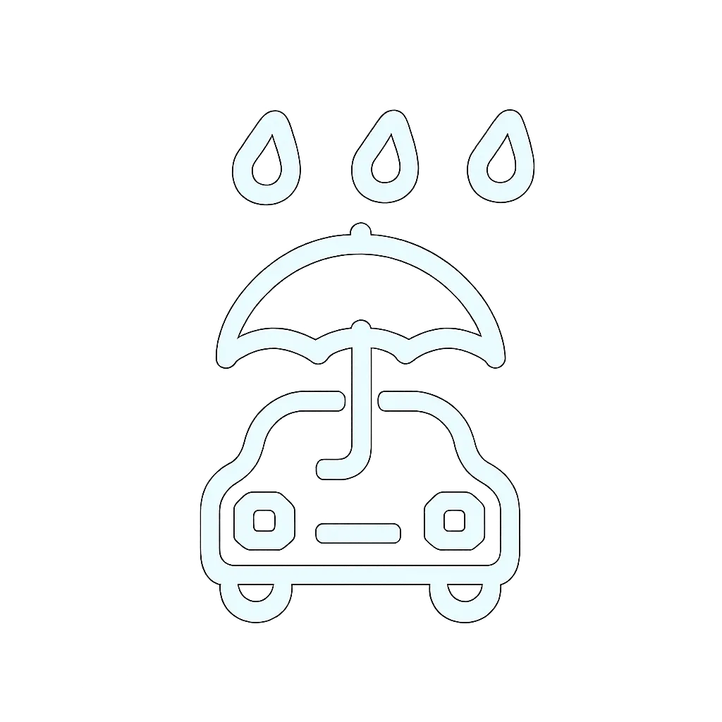 Hail Valet luxury automotive hail repair logo